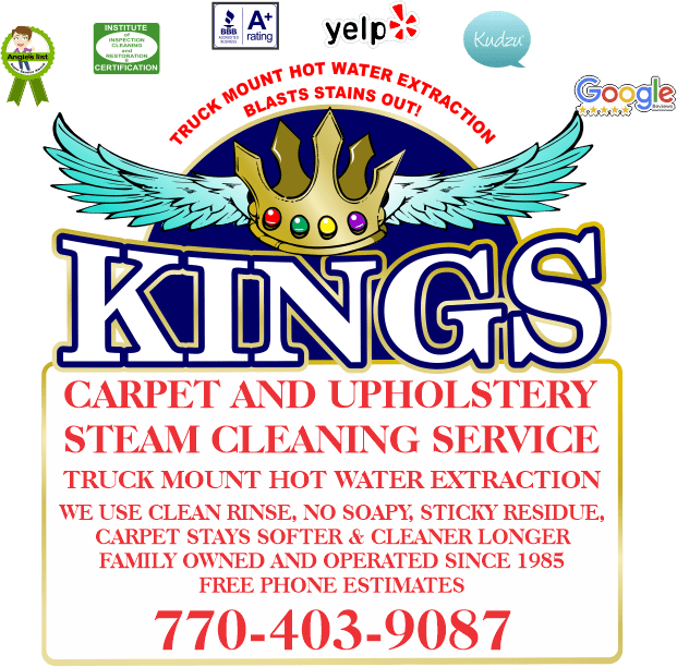 Kings Carpet And Upholstery Steam Cleaning Service